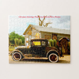 Hackberry General Store.Weihnachtsgrüße Puzzle