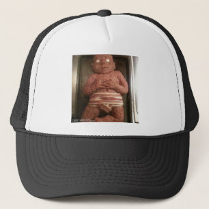 Hackbraten-Baby-Kleid Truckerkappe