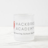 Hackbright mattierte GlasTasse Mattglastasse (Mittel)