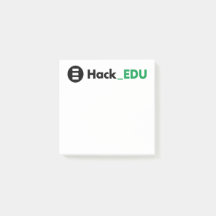 HackEDU 3x3 Post-It-Notes