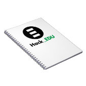 HackEDU-Notebook Notizblock (Rechte Seite)