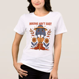 Hacken ist nicht leicht Tri-Blend shirt