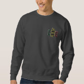 Hacken Sie Umbauleben rasta FarbCrew sml Logo Sweatshirt (Vorderseite)