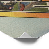 Hackensack, Minnesota - Große Buchstabenszenen Poster (Ecke)