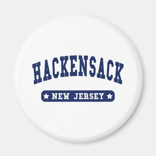 Hackensack New Jersey Uni Style T Shirts Magnet (Vorne)