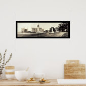 Hackensack, NJ Court Foto 1913 Poster (Küche)