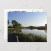 Hackensack River from Olsen Park Postkarte (Vorne/Hinten)