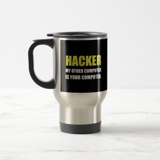 Hacker anderer Ihr Computer Reisebecher (Links)