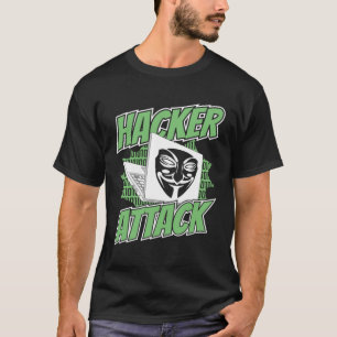Hacker Attack White Hat Black Hat Ethical Hacking T-Shirt