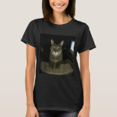 Hacker Cat Meme Funny Computer Cat Kitten Gamer Ca T-Shirt (Vorderseite)
