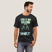 Hacker Computer Hacking T-Shirt (Vorne ganz)