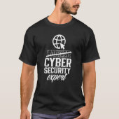 Hacker Cyber Security Expert Computer Hack It Hack T-Shirt (Vorderseite)