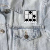 Hacker-Emblem Button (Beispiel)