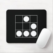 Hacker-Emblem Mousepad (Mit Mouse)