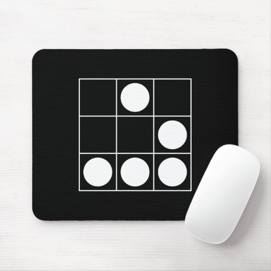 Hacker-Emblem Mousepad (Mit Mouse)