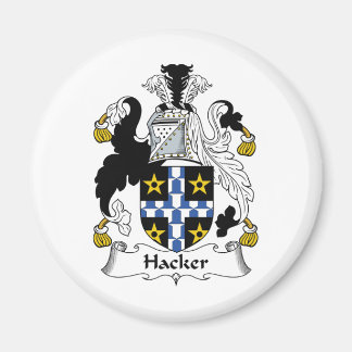 Hacker Familienwappen Magnet