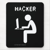 Hacker-Farbe Mousepad (Vorne)