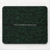 Hacker Geek Programmierer Nerd Mousepad (Vorne)