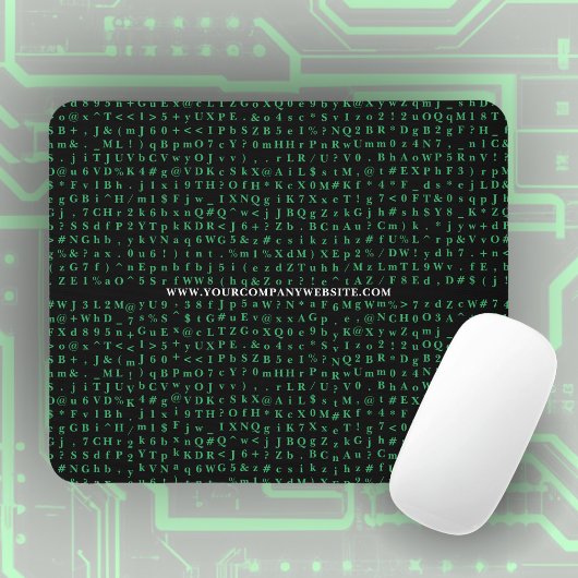 Hacker Geek Programmierer Nerd Mousepad