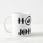 Hacker Johnny Kaffeetasse (Links)
