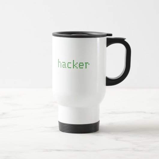 Hacker-Kaffee-Tasse Reisebecher (Rechts)