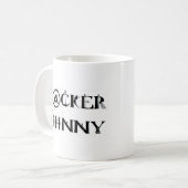 Hacker Kaffeetasse (Vorderseite Links)