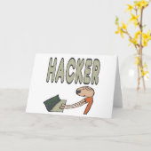 Hacker Karte (Gelbe Blume)