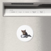 Hacker Kitten Magnet (In Situ (Geschirrspüler))