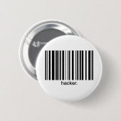 Hacker-Knopf Button (Vorne & Hinten)