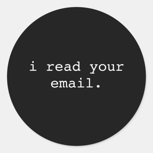 Hacker Laptop Sticker - E-Mail (Vorderseite)