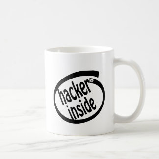 Hacker nach innen kaffeetasse