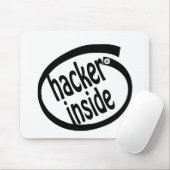 Hacker nach innen mousepad (Mit Mouse)