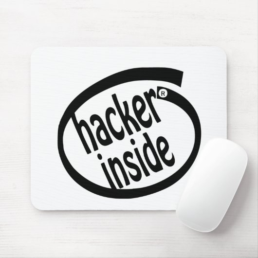 Hacker nach innen mousepad (Mit Mouse)