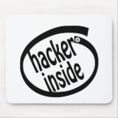 Hacker nach innen mousepad (Vorne)