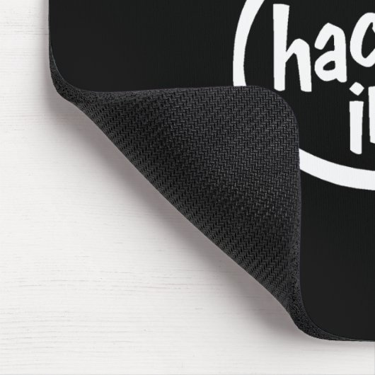 Hacker nach innen mousepad (Ecke)