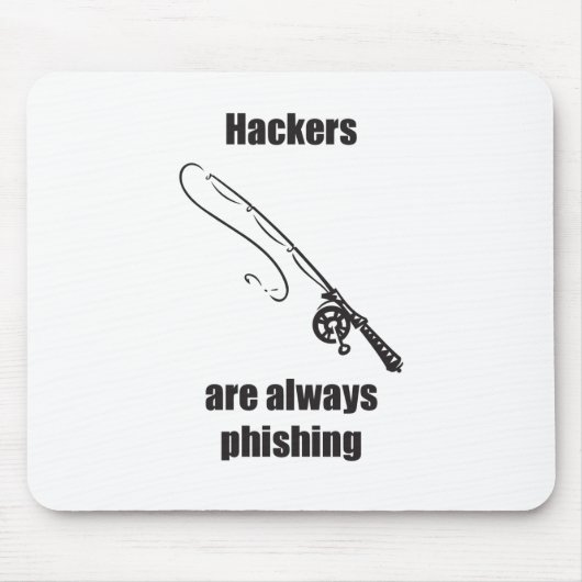 Hacker Phishing Mousepad (Vorne)