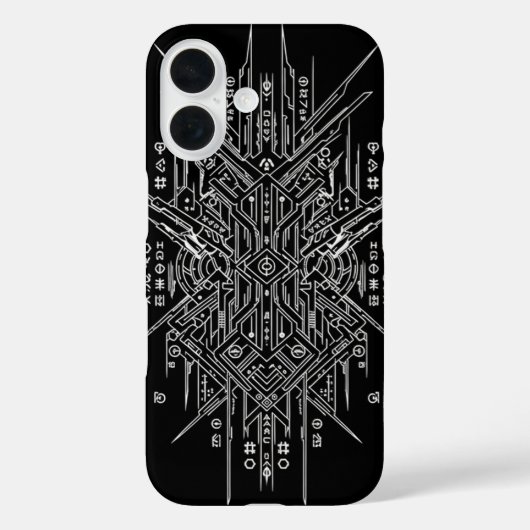 Hacker Phone Case-Mate iPhone Hülle (Rückseite)