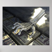 Hacker rauben Bank Poster (Vorne)