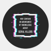 Hacker-Redewendungen Runder Aufkleber (Vorderseite)