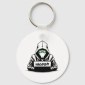 Hacker Schlüsselanhänger Design (Vorderseite)