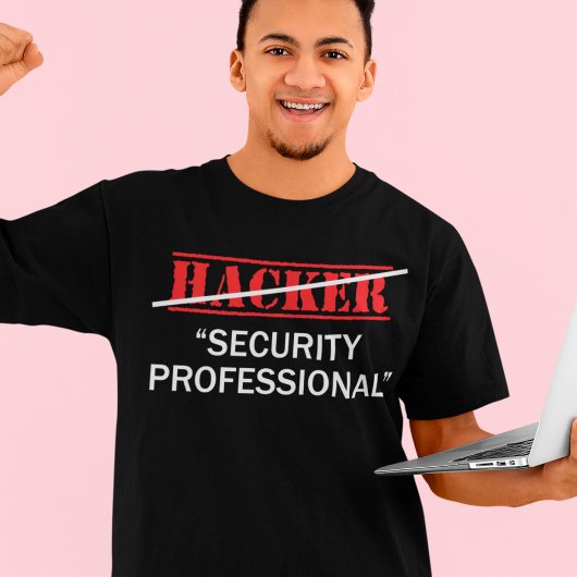Hacker Security Beruflich Funny Programmer Geschen T-Shirt