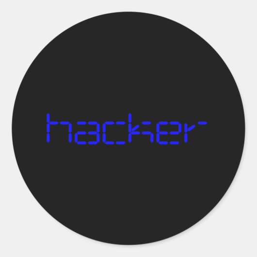 Hacker Stickers Pack mit 20 (Vorderseite)