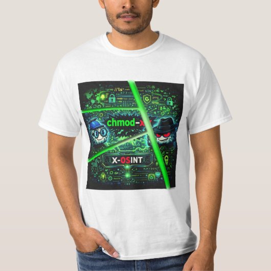 Hacker-Stimmung T-Shirt (Vorderseite)