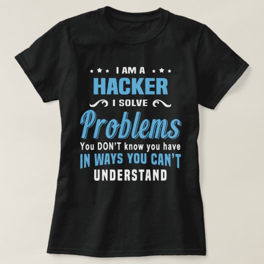 Hacker T-Shirt (Design vorne)