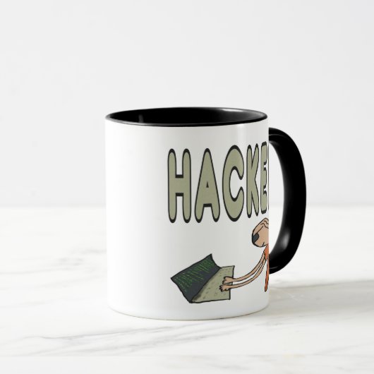Hacker Tasse (VorderseiteRechts)