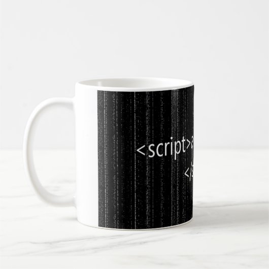 Hacker-Tasse Kaffeetasse (Links)
