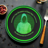 Hacker Theme Cyber Event - Corporate Custom Pappteller