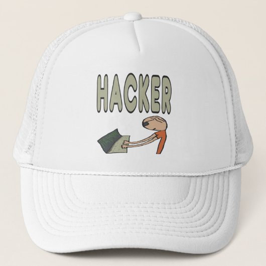 Hacker Truckerkappe (Vorderseite)