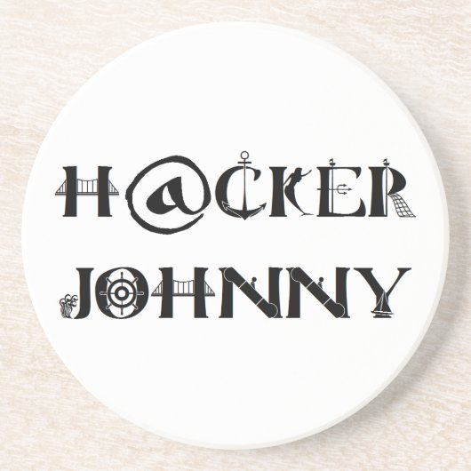 Hacker Untersetzer (Vorne)