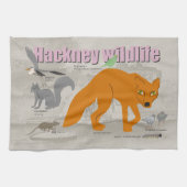 Hacker Wild Life Teetuch Geschirrtuch (Horizontal)